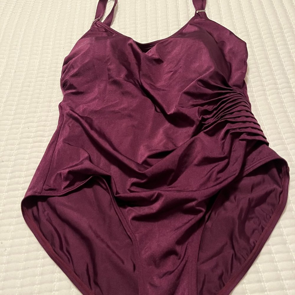 Calvin Clein 1 piece swimsuit, size 16